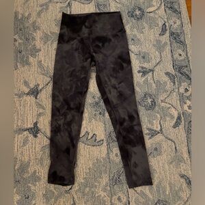 Lululemon Tie Dye Wonderunder Leggings- Sz 6